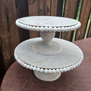 2 cake/ decor stands
